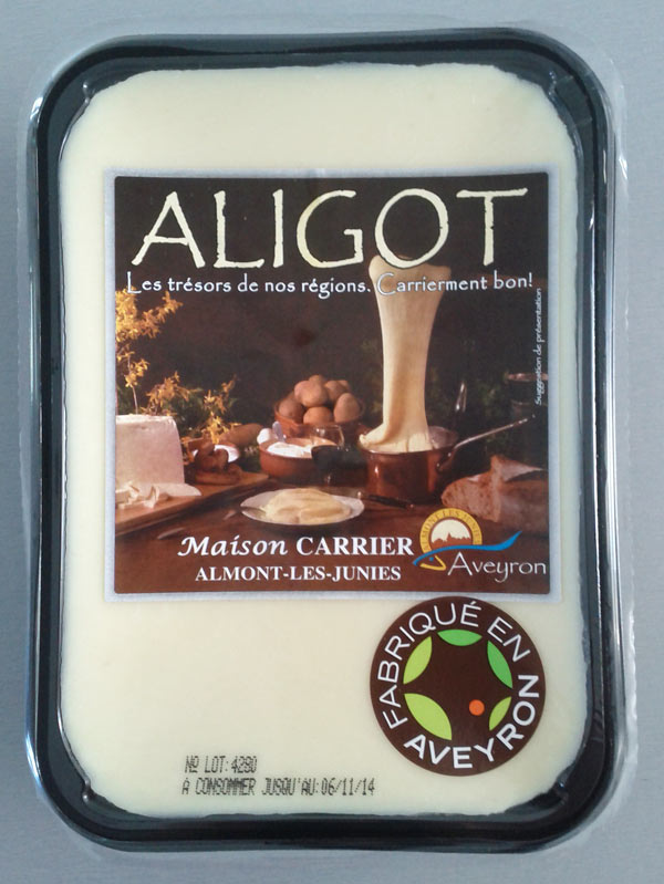 Aligot maison Carrier en barquette